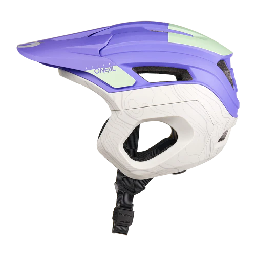O'NEAL TRAPPER EVO TOPO MTB-Helm Violett