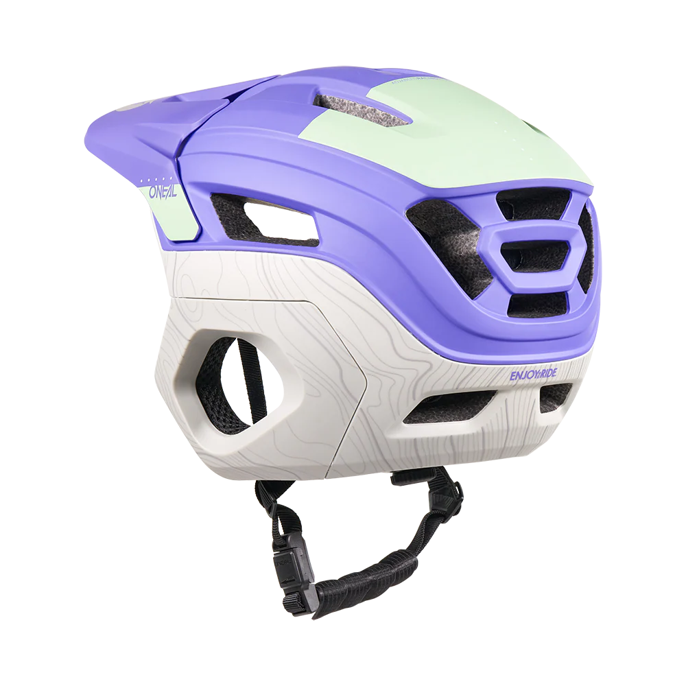 O'NEAL TRAPPER EVO TOPO MTB-Helm Violett - Image 2