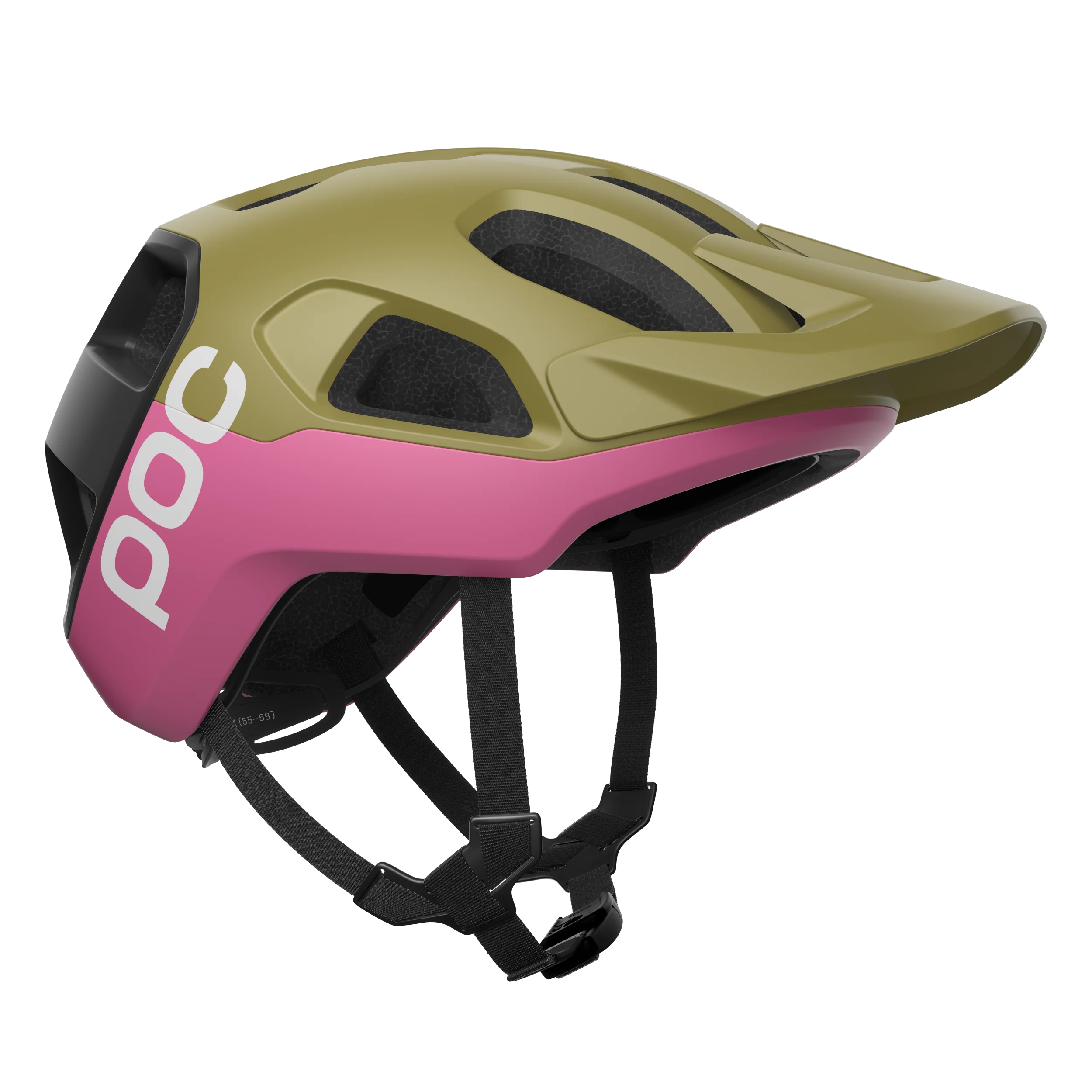 MTB-Helm POC CULARIS Grün/Rosa Matt - Image 3