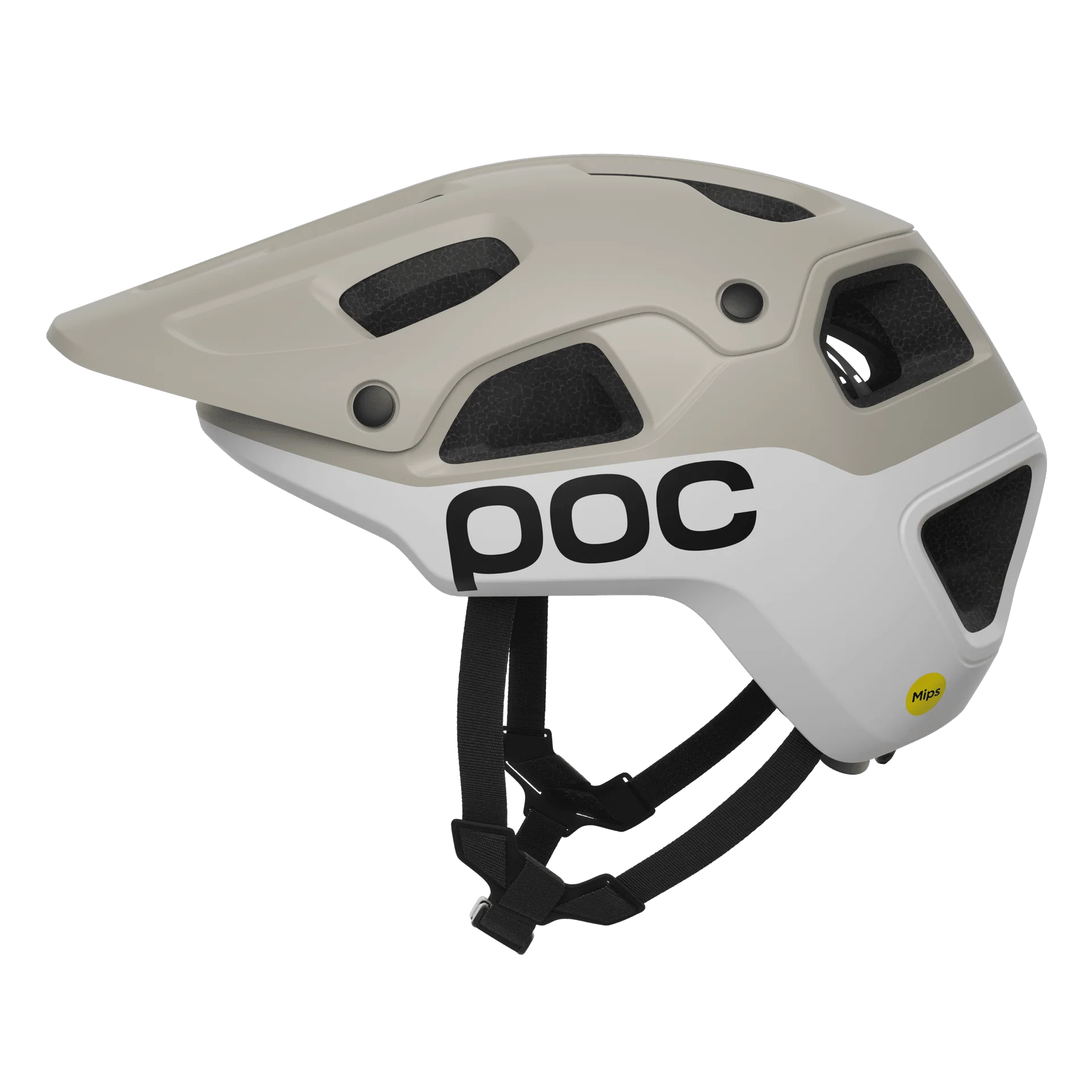 MTB-Helm POC CULARIS PURE Grau/Weiss