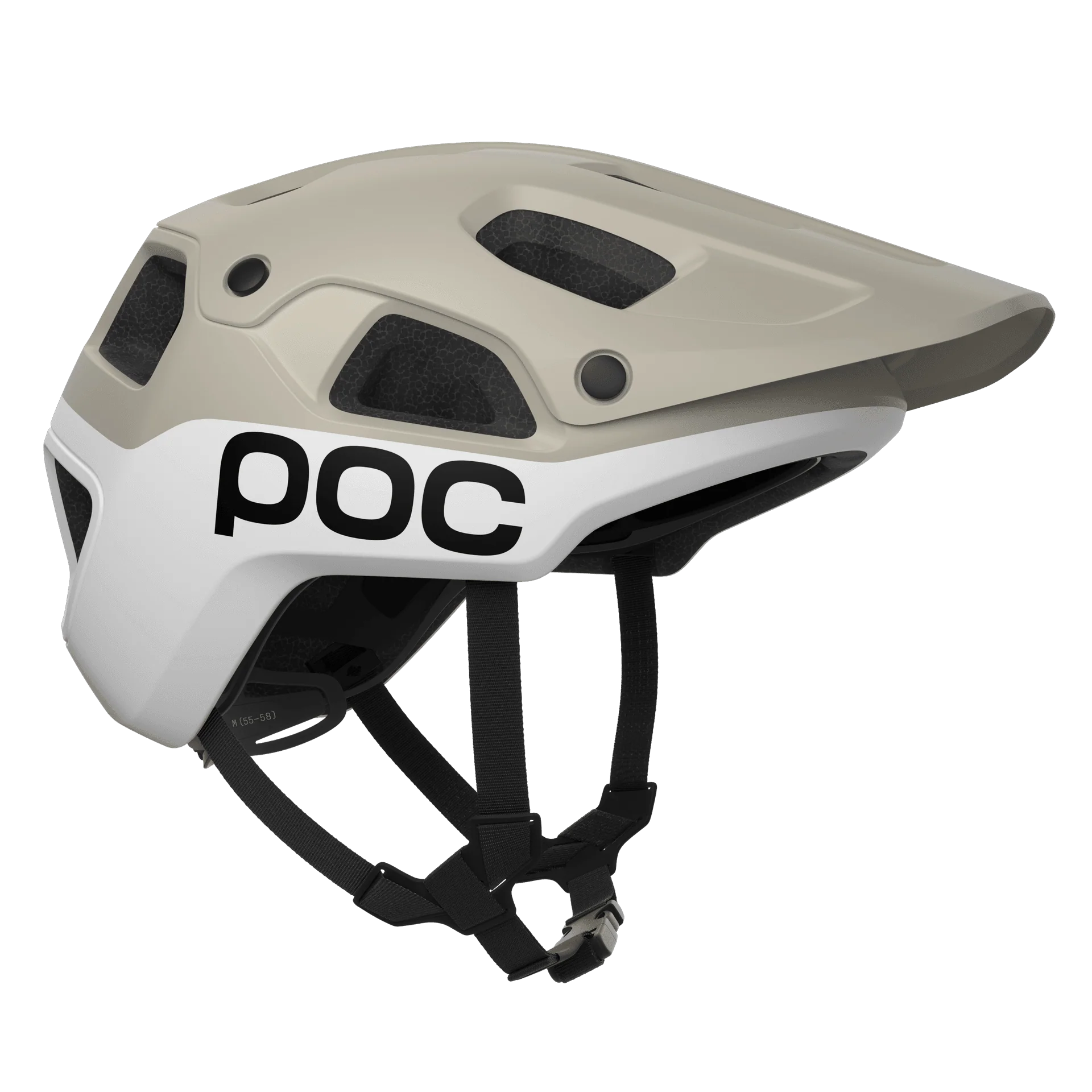 MTB-Helm POC CULARIS PURE Grau/Weiss - Image 2