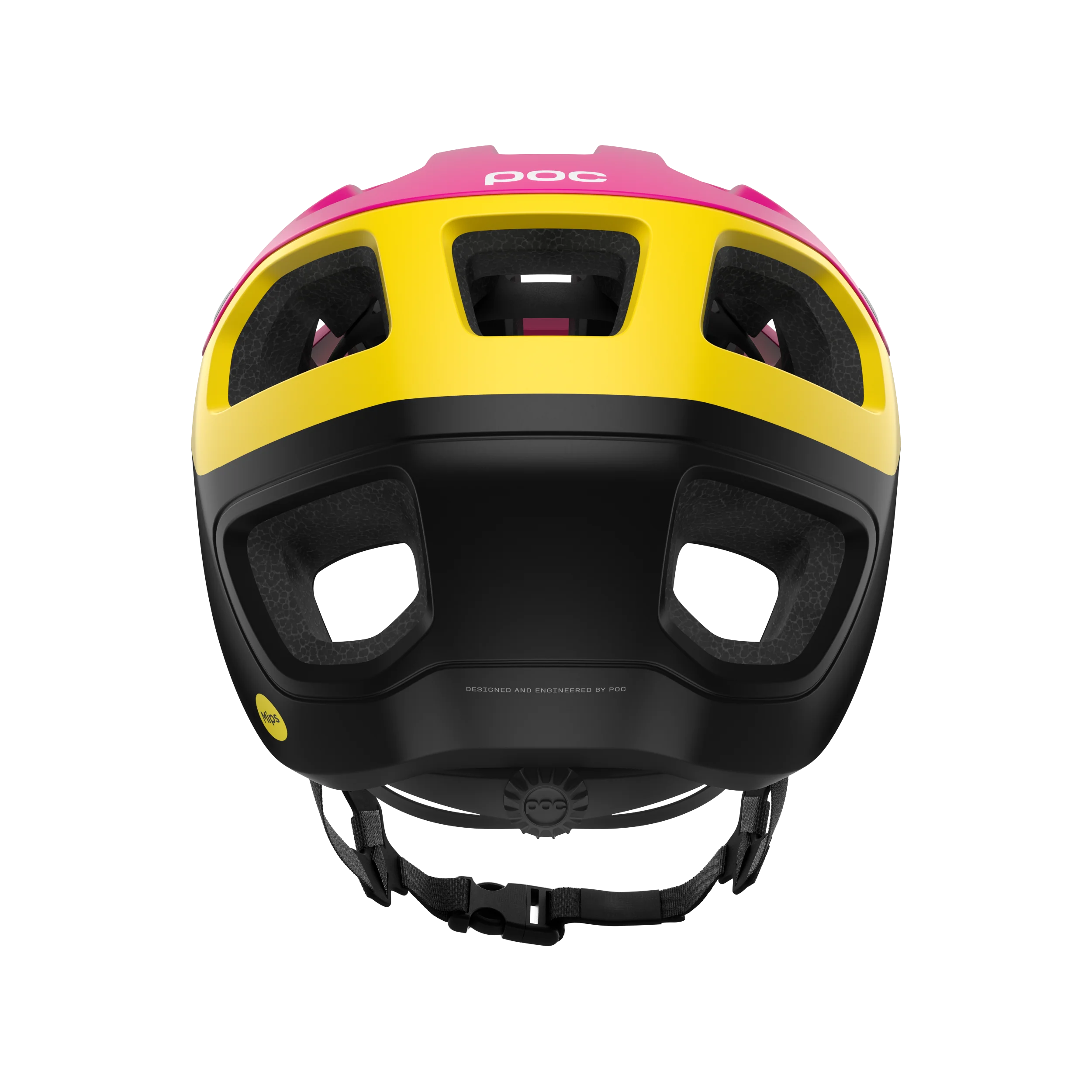 MTB-Helm POC CULARIS PURE Pink/Gelb/Schwarz - Image 4
