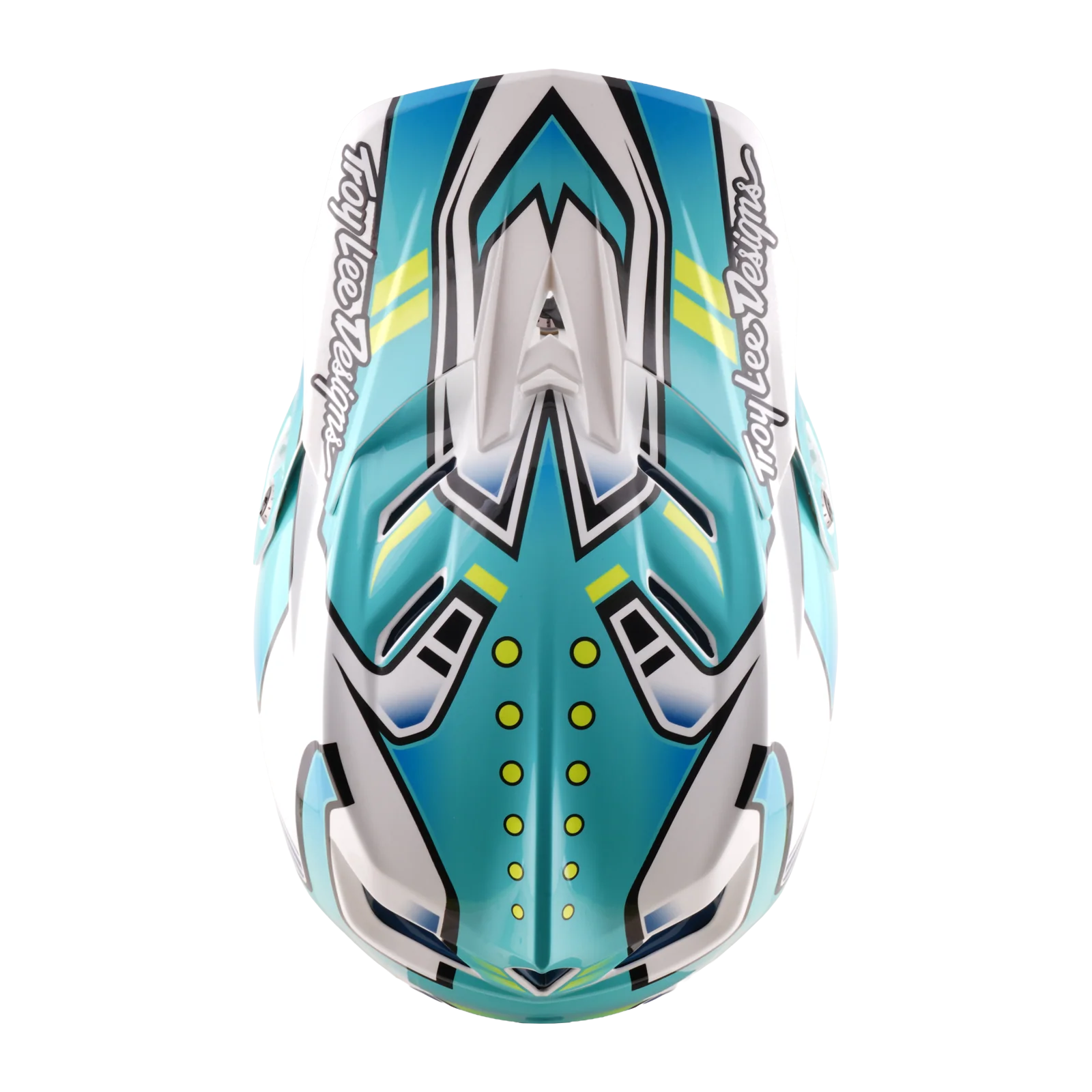 MTB-Helm TROY LEE DESIGNS D4 COMPOSITE MIPS CREST REAL Grün - Image 8