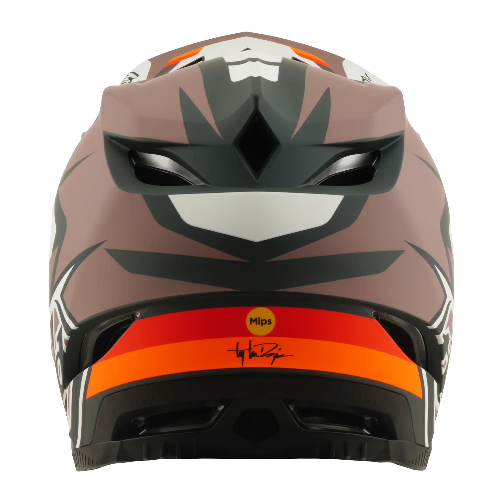 MTB-Helm TROY LEE DESIGNS D4 POLYACRYLITE MIPS ROAMER Clay - Image 4