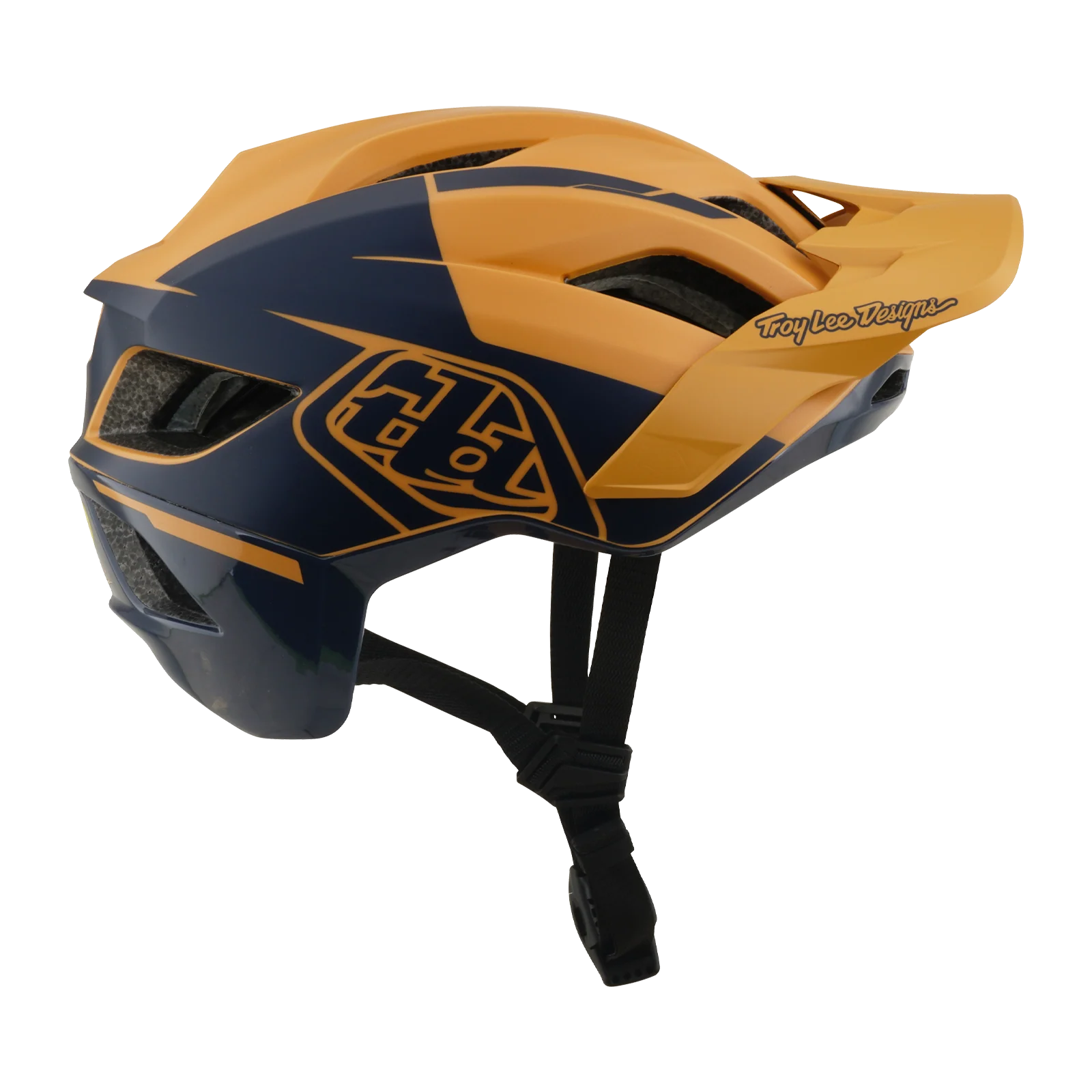 MTB-Helm TROY LEE DESIGNS FLOWLINE SE MIPS HYDRO Senf/Schwarz - Image 5