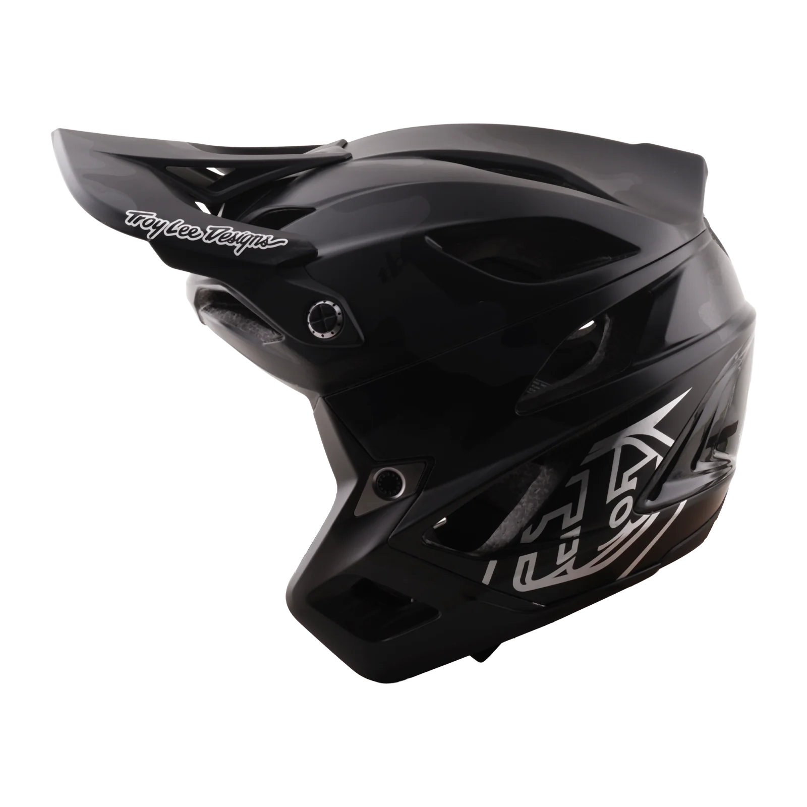 MTB-Helm TROY LEE DESIGNS STAGE STUNT SPLIT Schwarz Camo