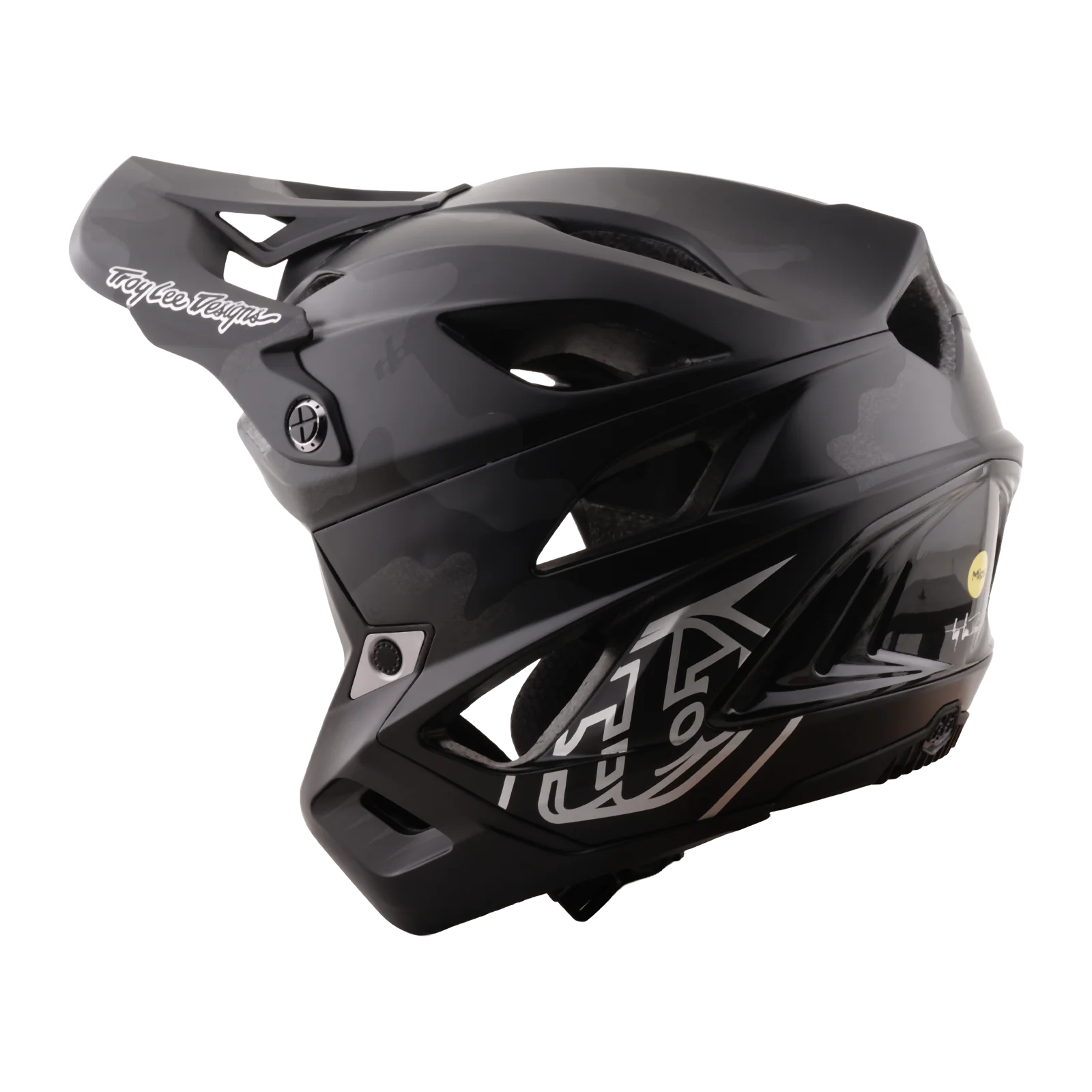 MTB-Helm TROY LEE DESIGNS STAGE STUNT SPLIT Schwarz Camo - Image 2