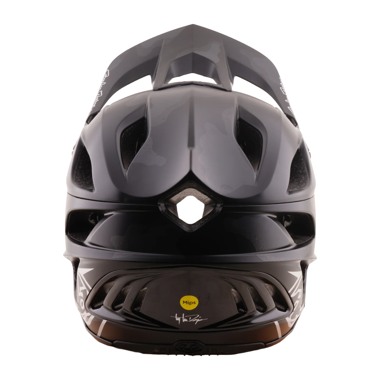 MTB-Helm TROY LEE DESIGNS STAGE STUNT SPLIT Schwarz Camo - Image 3