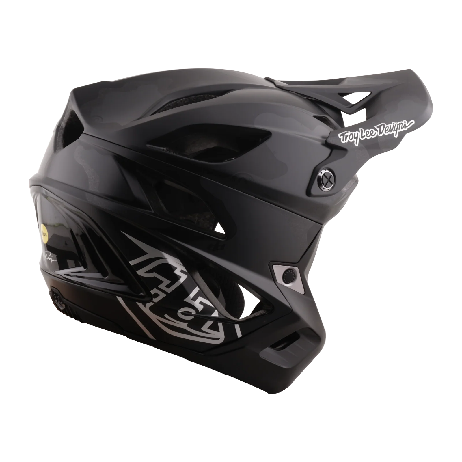 MTB-Helm TROY LEE DESIGNS STAGE STUNT SPLIT Schwarz Camo - Image 4