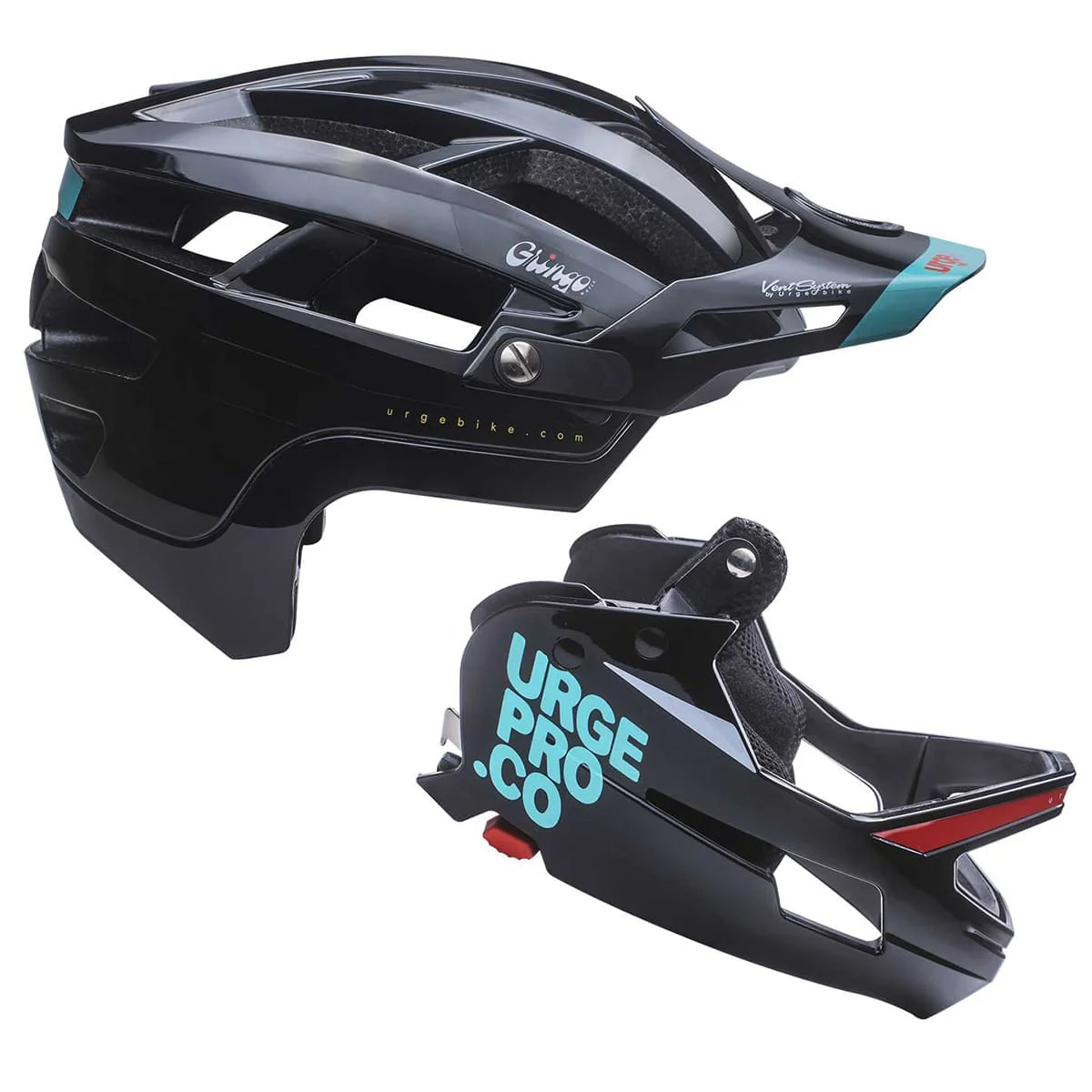 MTB-Helm URGE GRINGO DE LA PAMPA Schwarz - Image 3