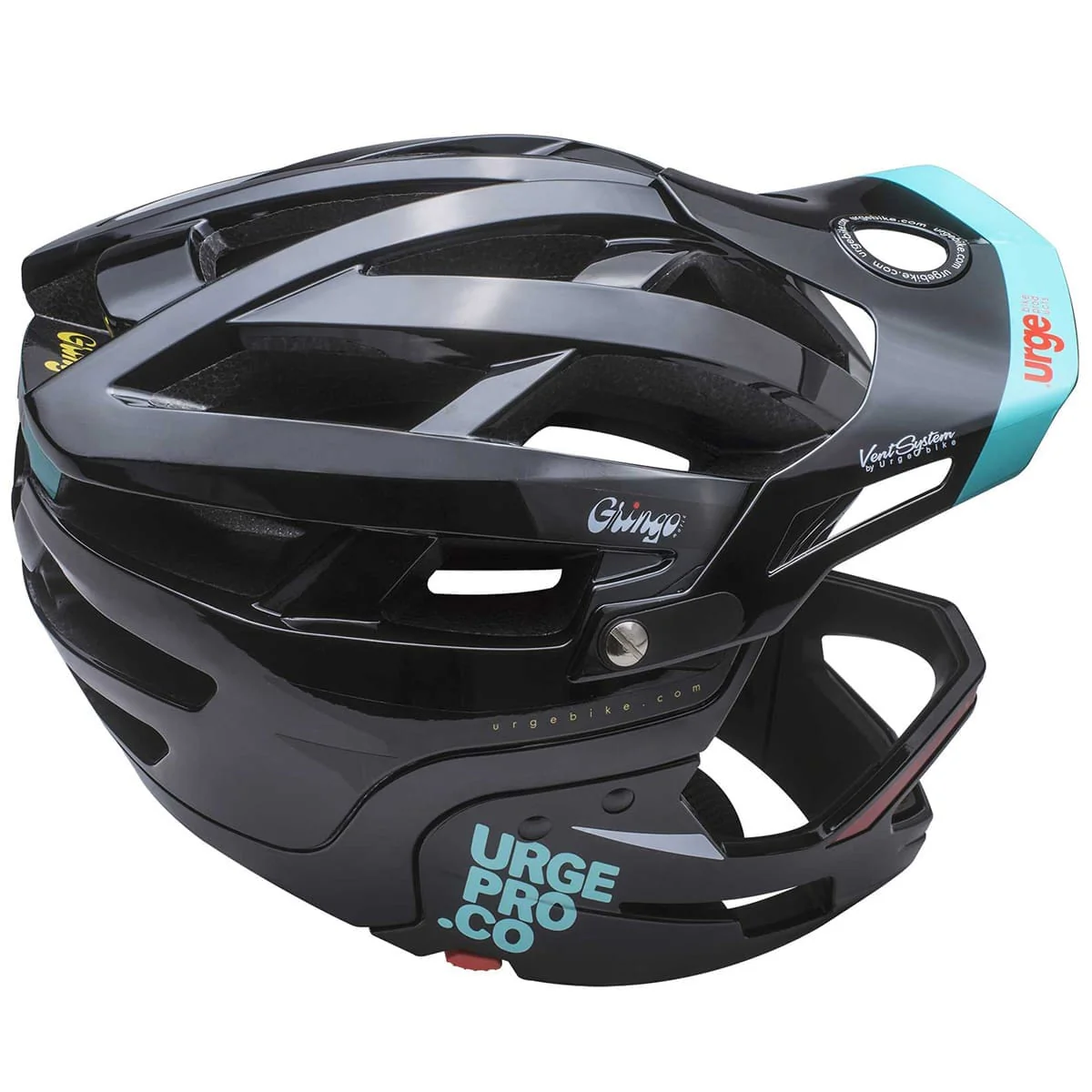 MTB-Helm URGE GRINGO DE LA PAMPA Schwarz - Image 4