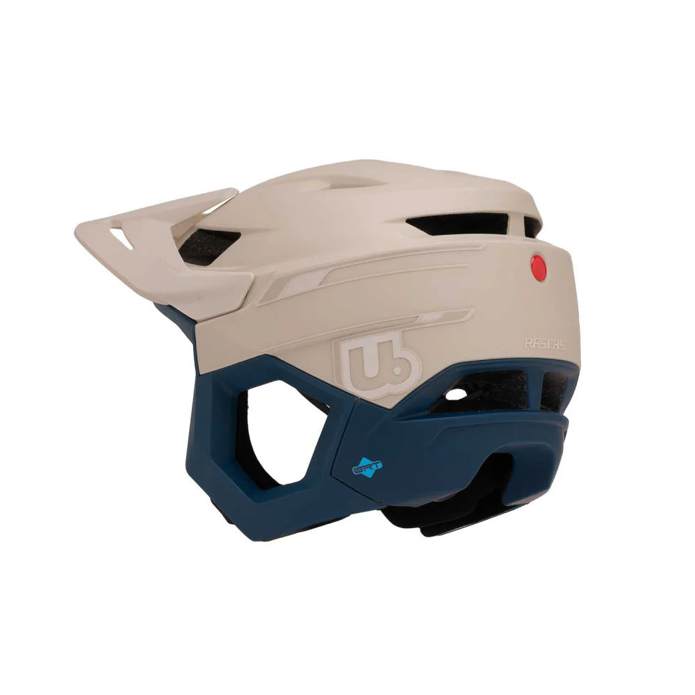 MTB-Helm URGE RASCAS Smooth Stroke Beige/Blau - Image 3