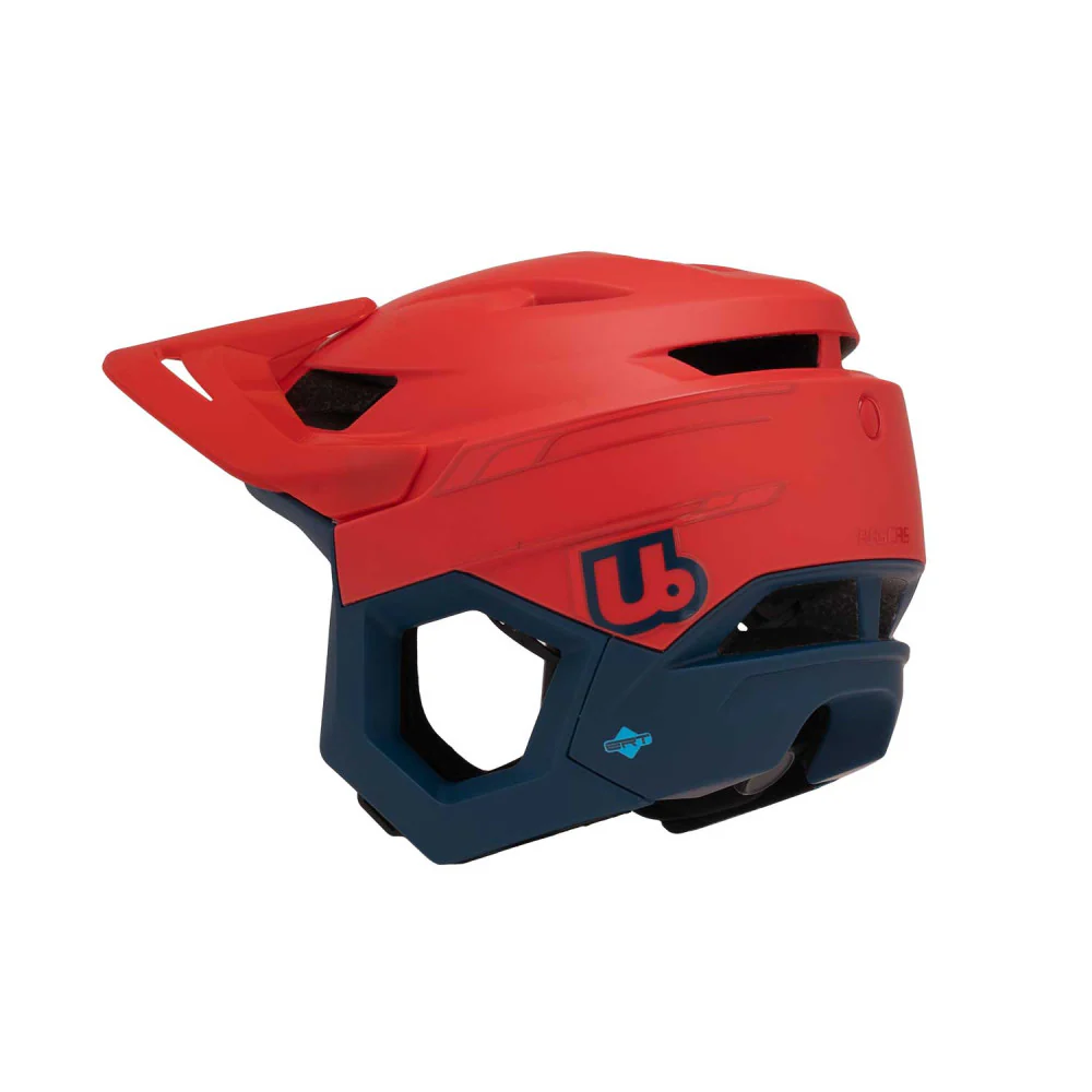 MTB-Helm URGE RASCAS Neon Rush Rot/Blau - Image 3
