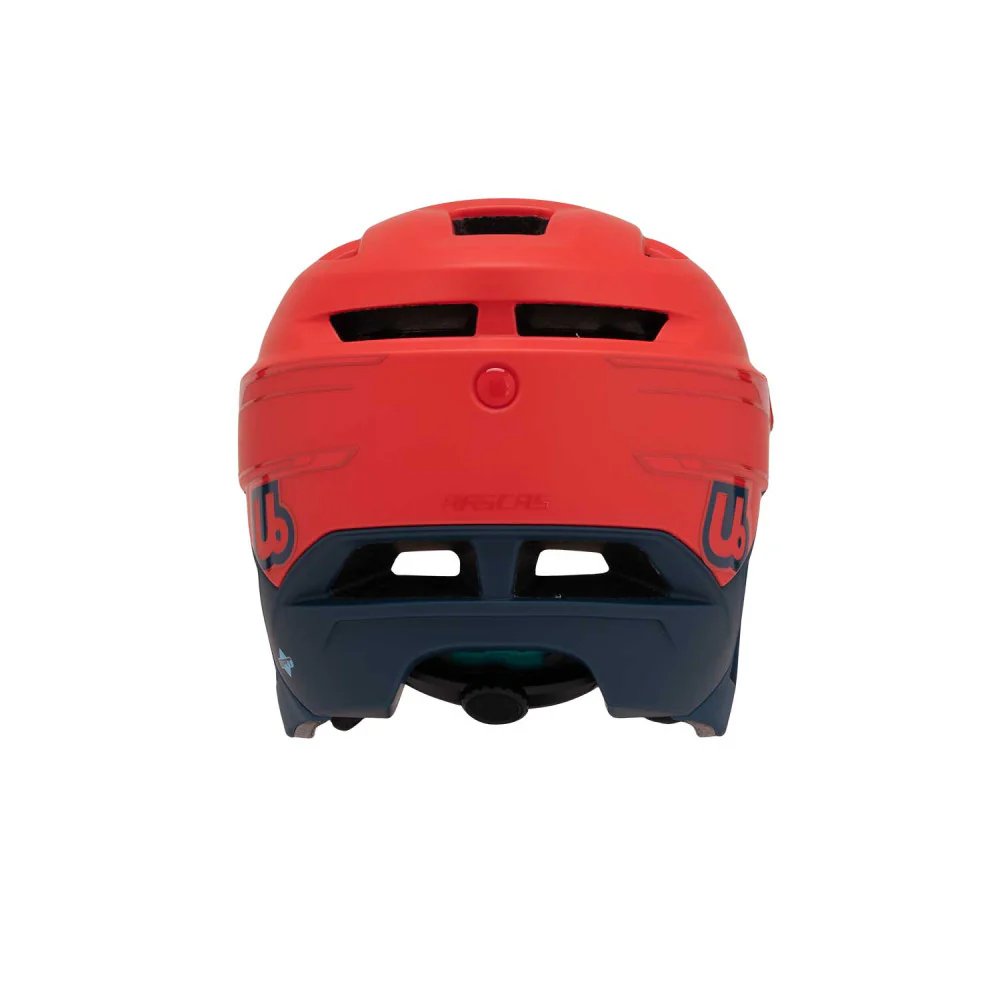 MTB-Helm URGE RASCAS Neon Rush Rot/Blau - Image 4