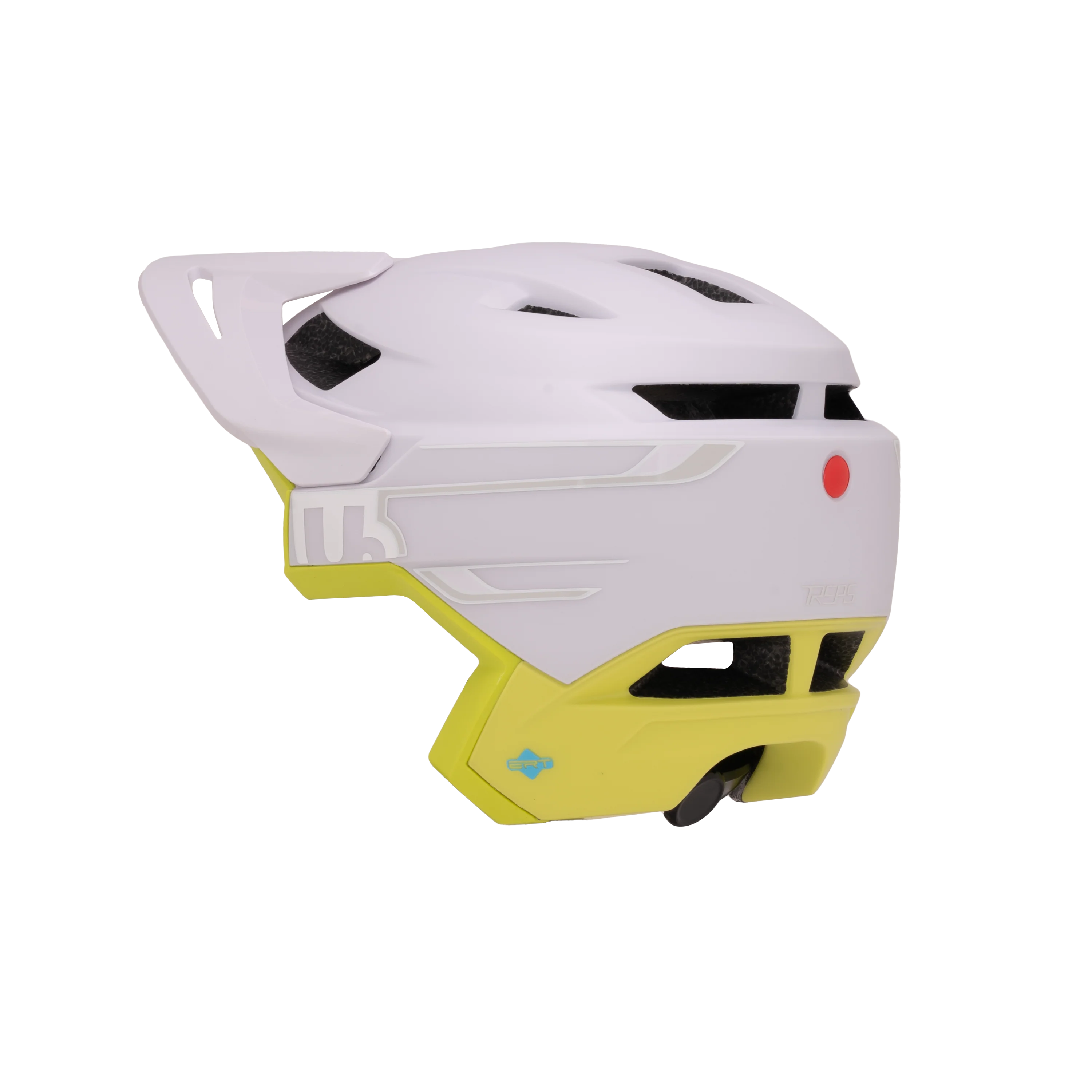 MTB-Helm URGE TREPS BLOOM BEAM Weiss/Gelb - Image 2