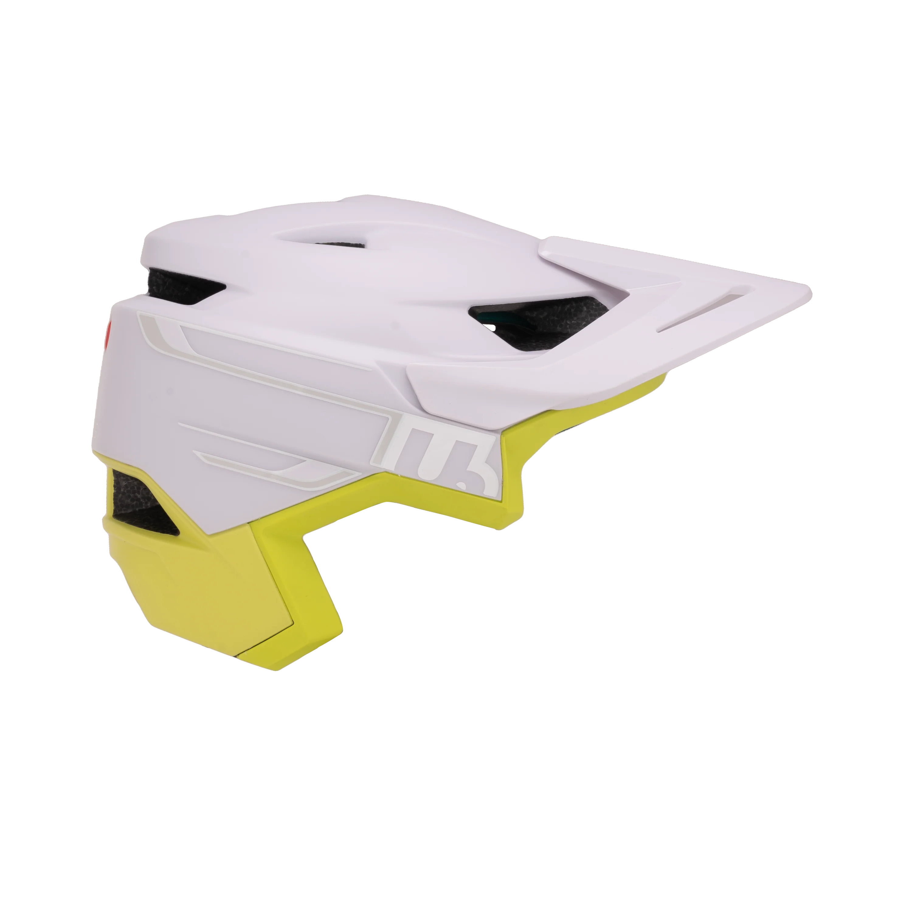 MTB-Helm URGE TREPS BLOOM BEAM Weiss/Gelb - Image 5