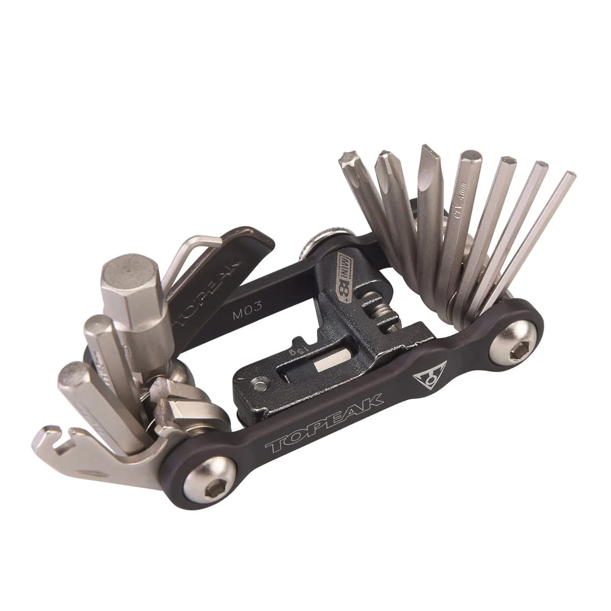 Multi-Werkzeug TOPEAK MINI (18 Werkzeuge + Tasche)