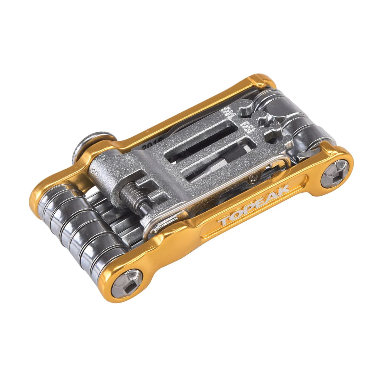 Multitool TOPEAK MINI PRO Gold (20 Tools + Tasche) - Image 2