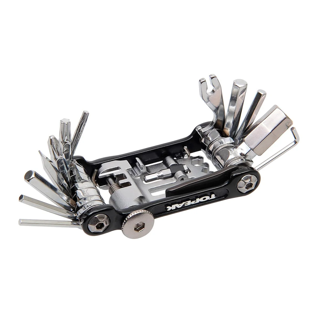 Multitool TOPEAK MINI PRO Schwarz (20 Tools + Tasche)