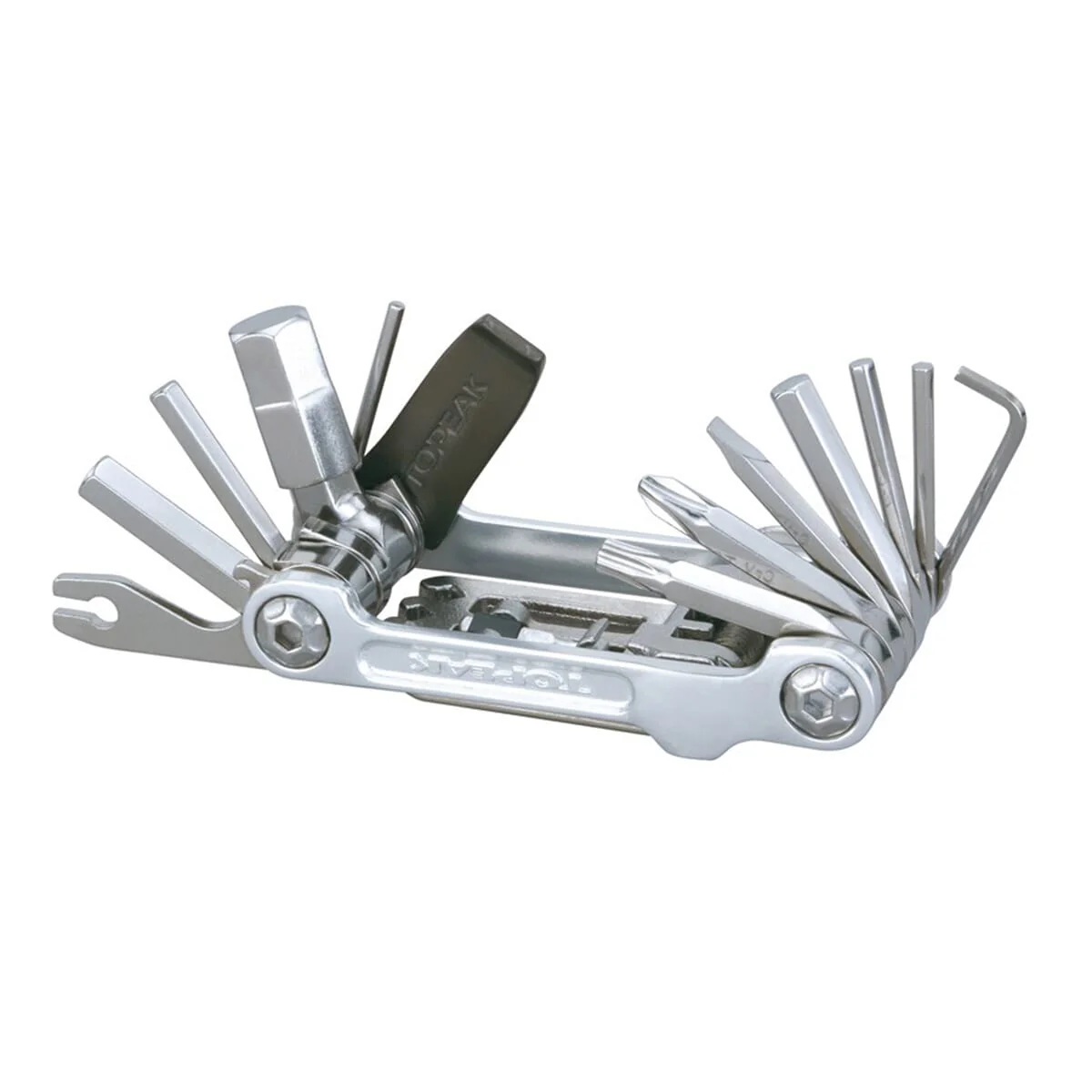 Multitool TOPEAK MINI PRO Silber (20 Tools + Tasche)