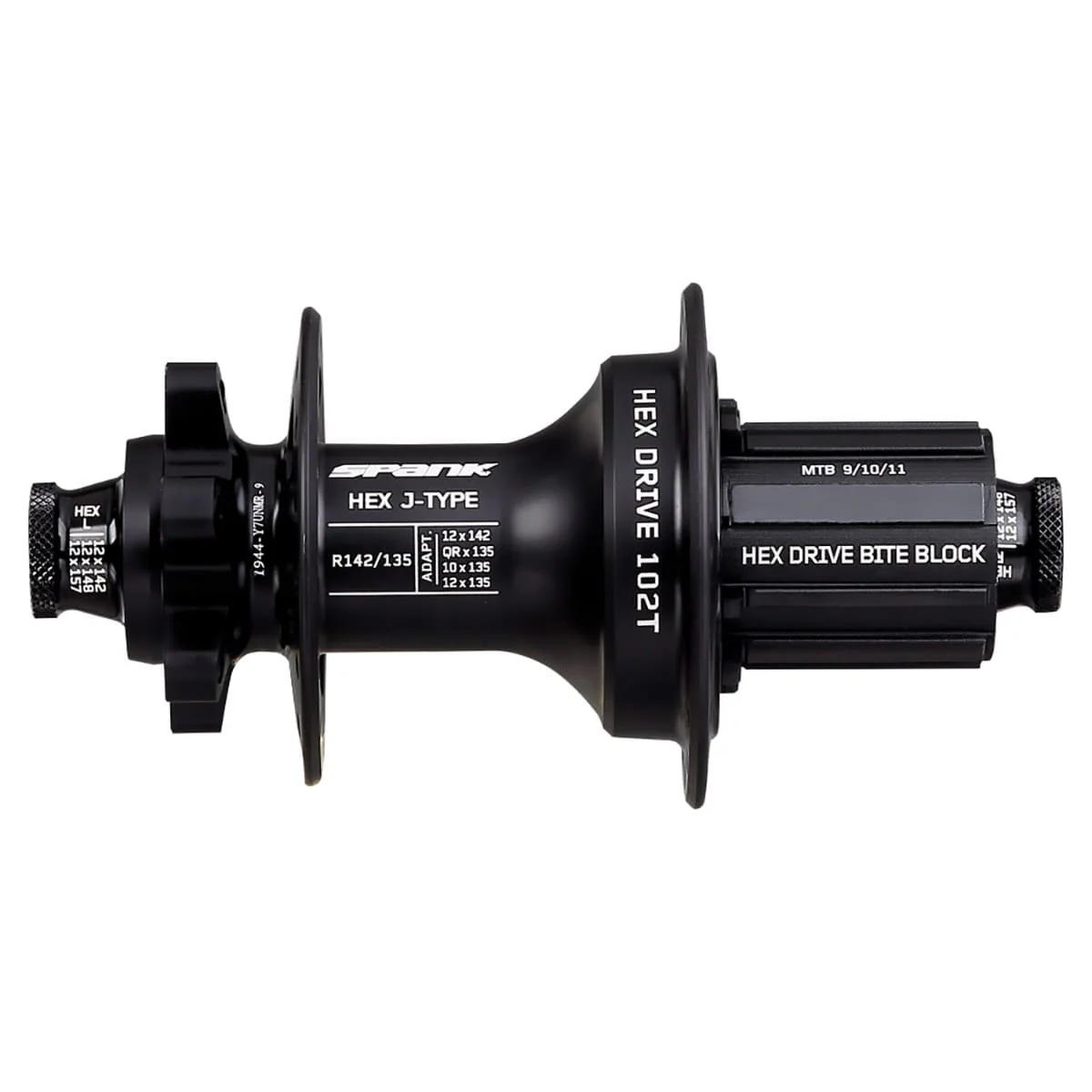 Nabe Hinten SPANK HEX DRIVE 102T 12x135/142 mm - Image 3