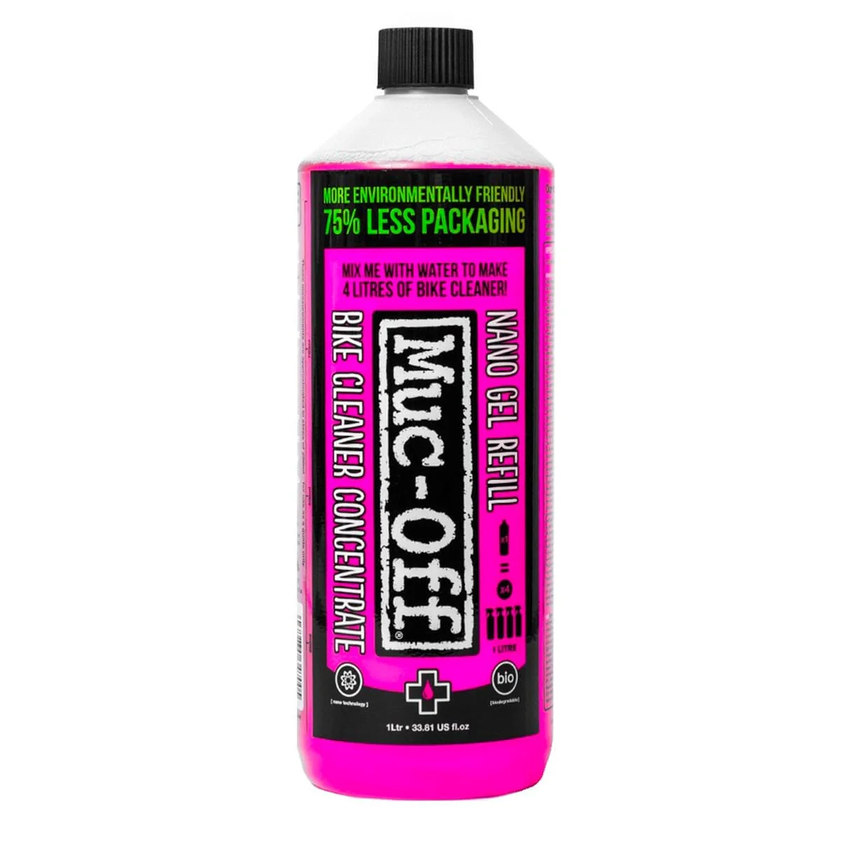 Nachfüllkonzentrat für MUC-OFF NANO GEL CONCENTRATE Fahrradreiniger (1 L für 4 L)