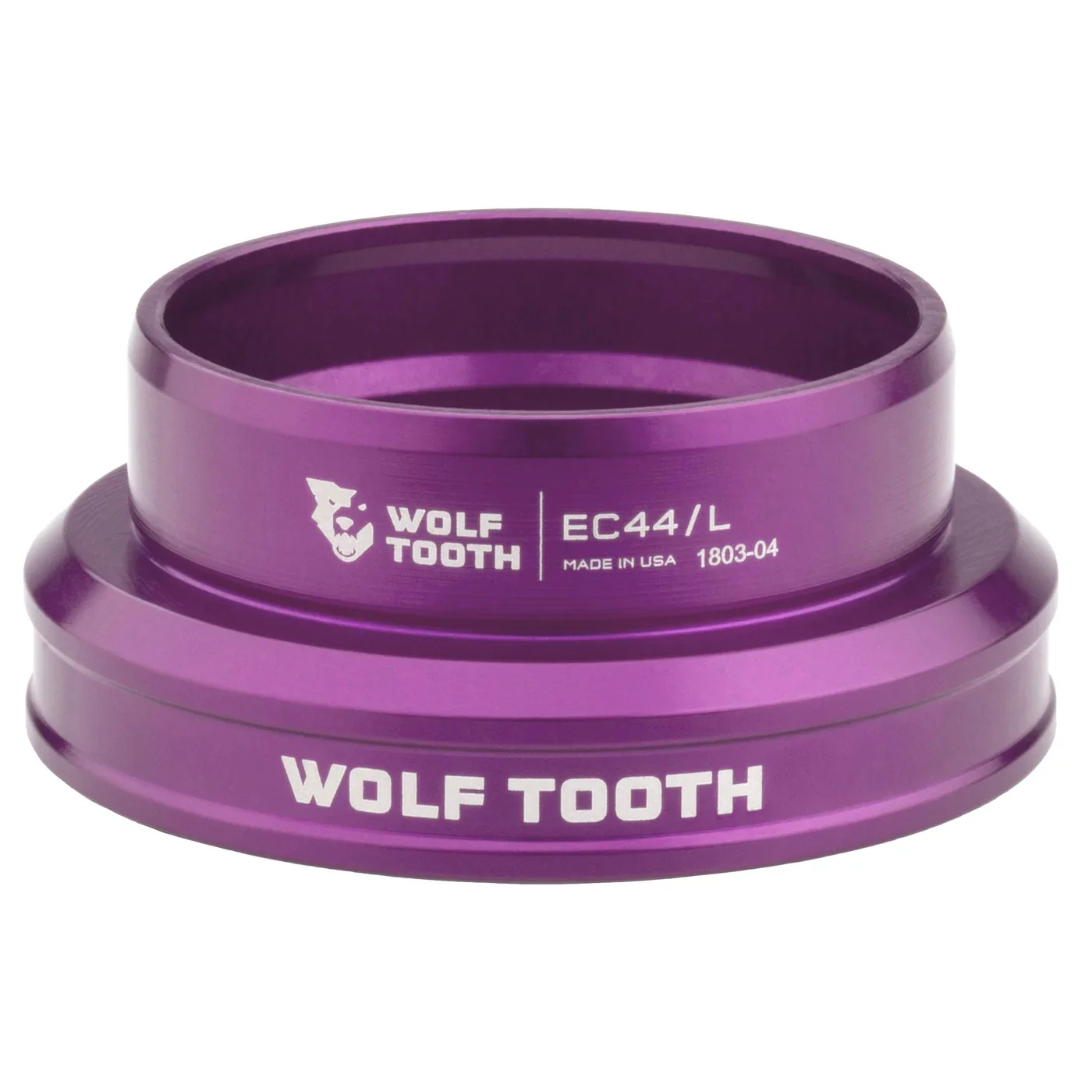 Niedrige Steuerrohrschale für externes Steuersatz-Set WOLF TOOTH PREMIUM 1,5" EC44, violett