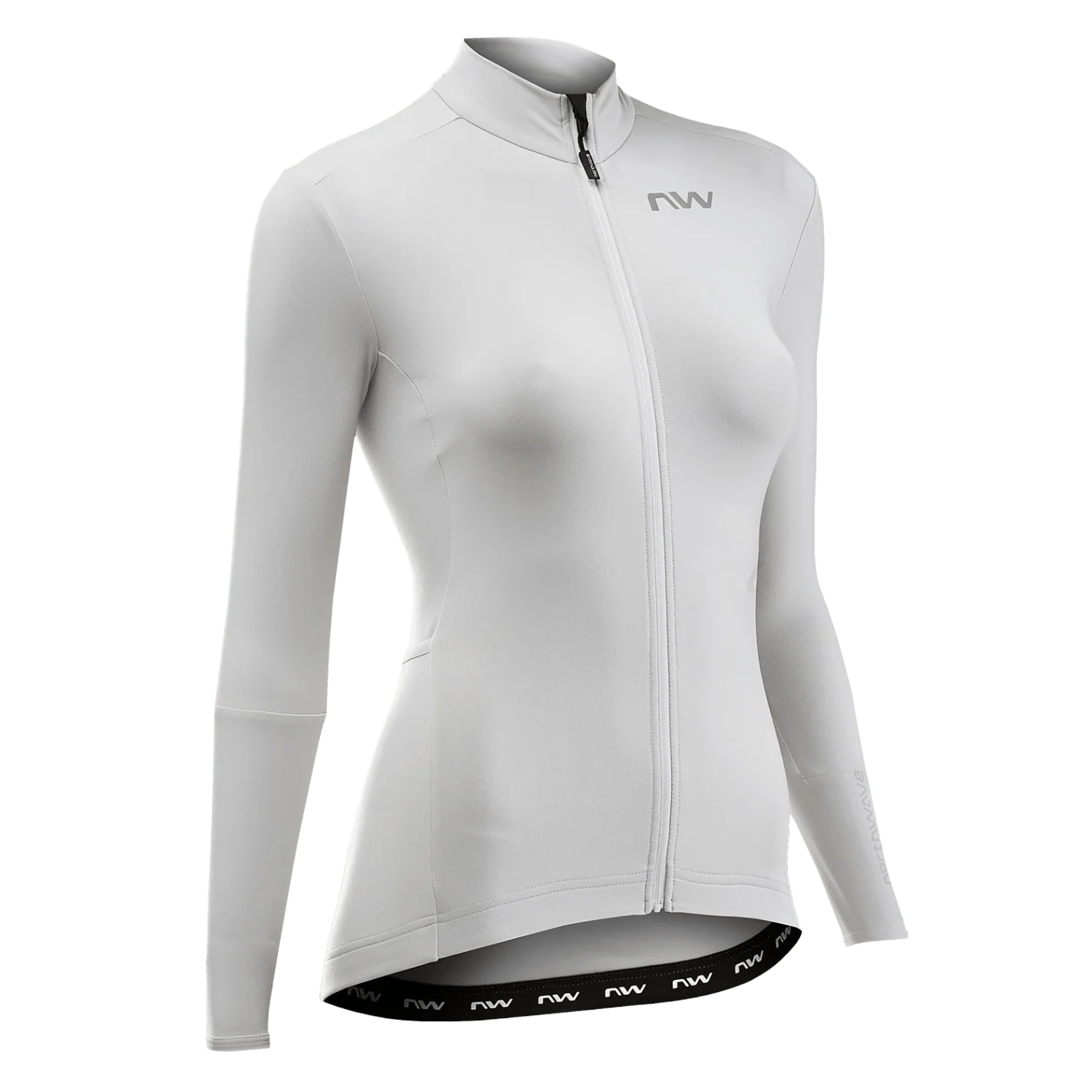 NORTHWAVE FAHRENHEIT Damen Trikot Langarm Grau