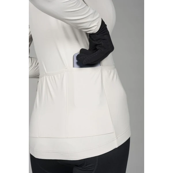 NORTHWAVE FAHRENHEIT Damen Trikot Langarm Grau - Image 5