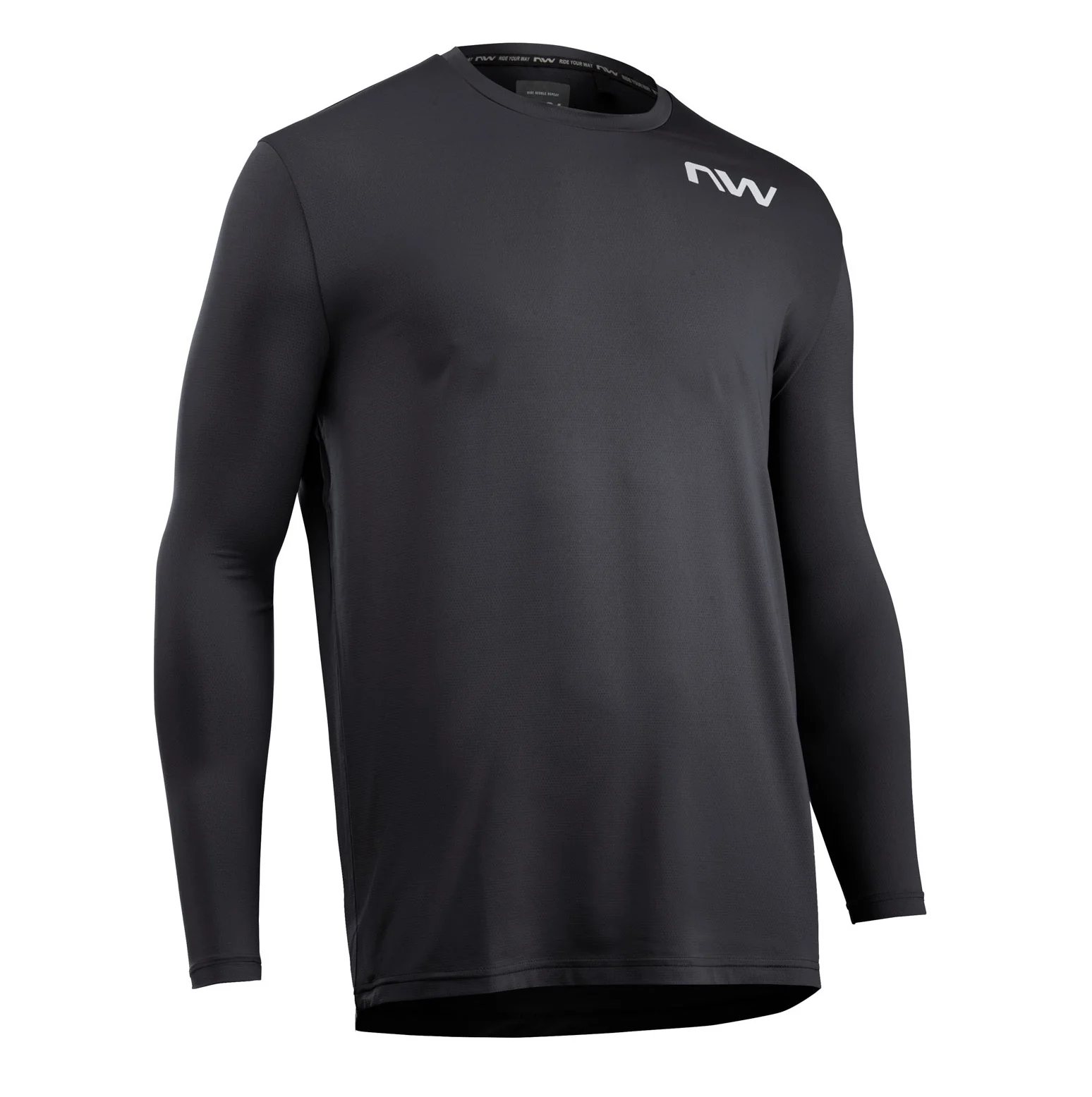 NORTHWAVE XTRAIL Trikot Langarm Schwarz