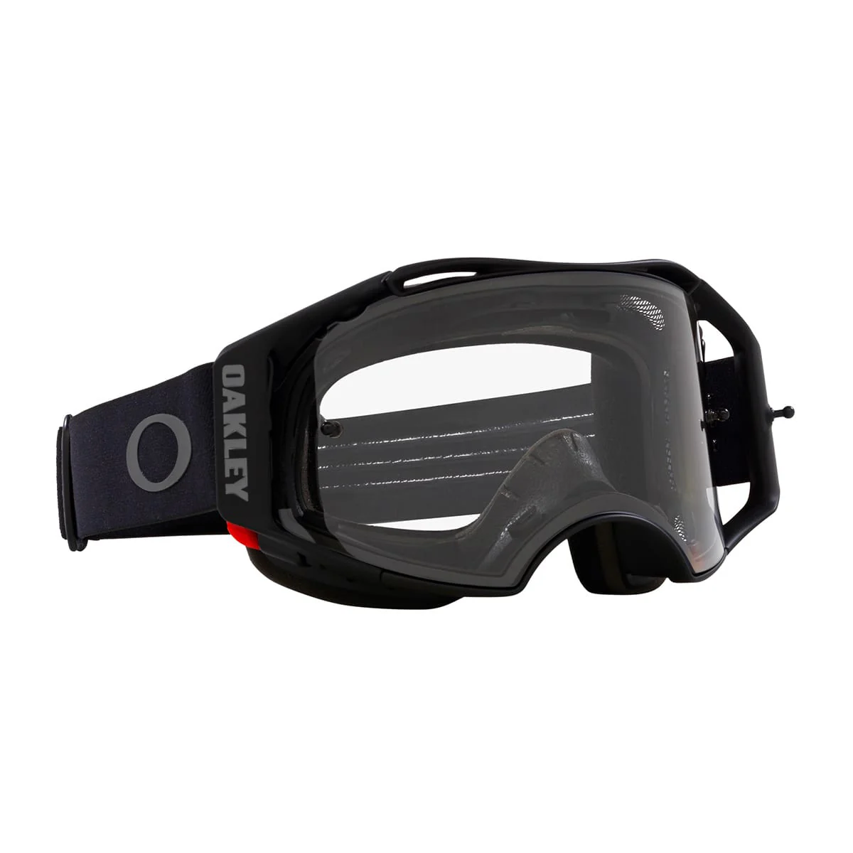 OAKLEY AIRBRAKE MTB-Maske Black Gunmetal Transparente Scheibe OO7107-21 - Image 3
