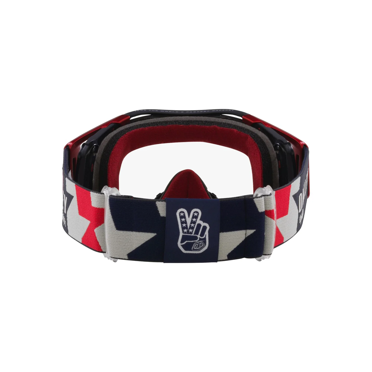 OAKLEY AIRBRAKE MTB TLD RWB STARS Maske Klarer Schirm - Image 3