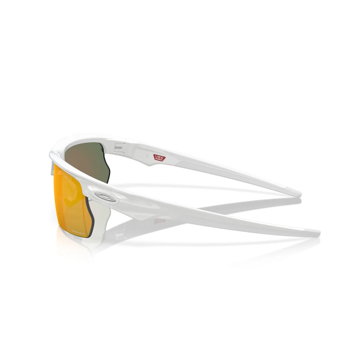 OAKLEY BISPHAERA Brille Weiß Prizm Ruby - 0OO9400-0368 - Image 4
