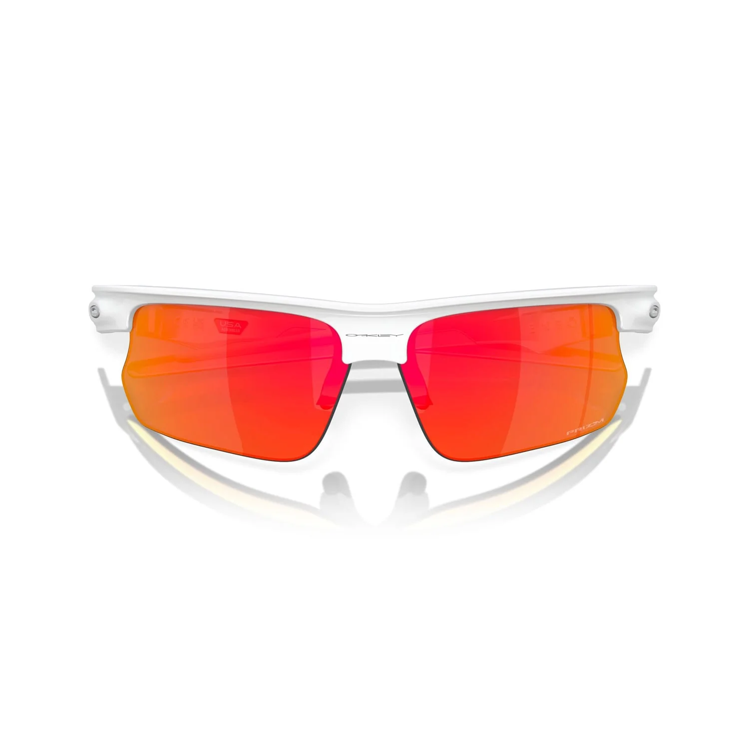 OAKLEY BISPHAERA Brille Weiß Prizm Ruby - 0OO9400-0368 - Image 5