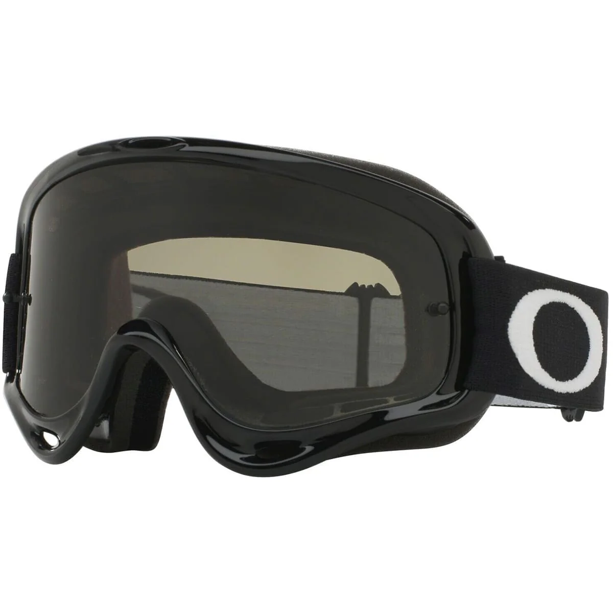OAKLEY O FRAME MX Jet Black Dunkelgraue Scheibe - OO7029-56