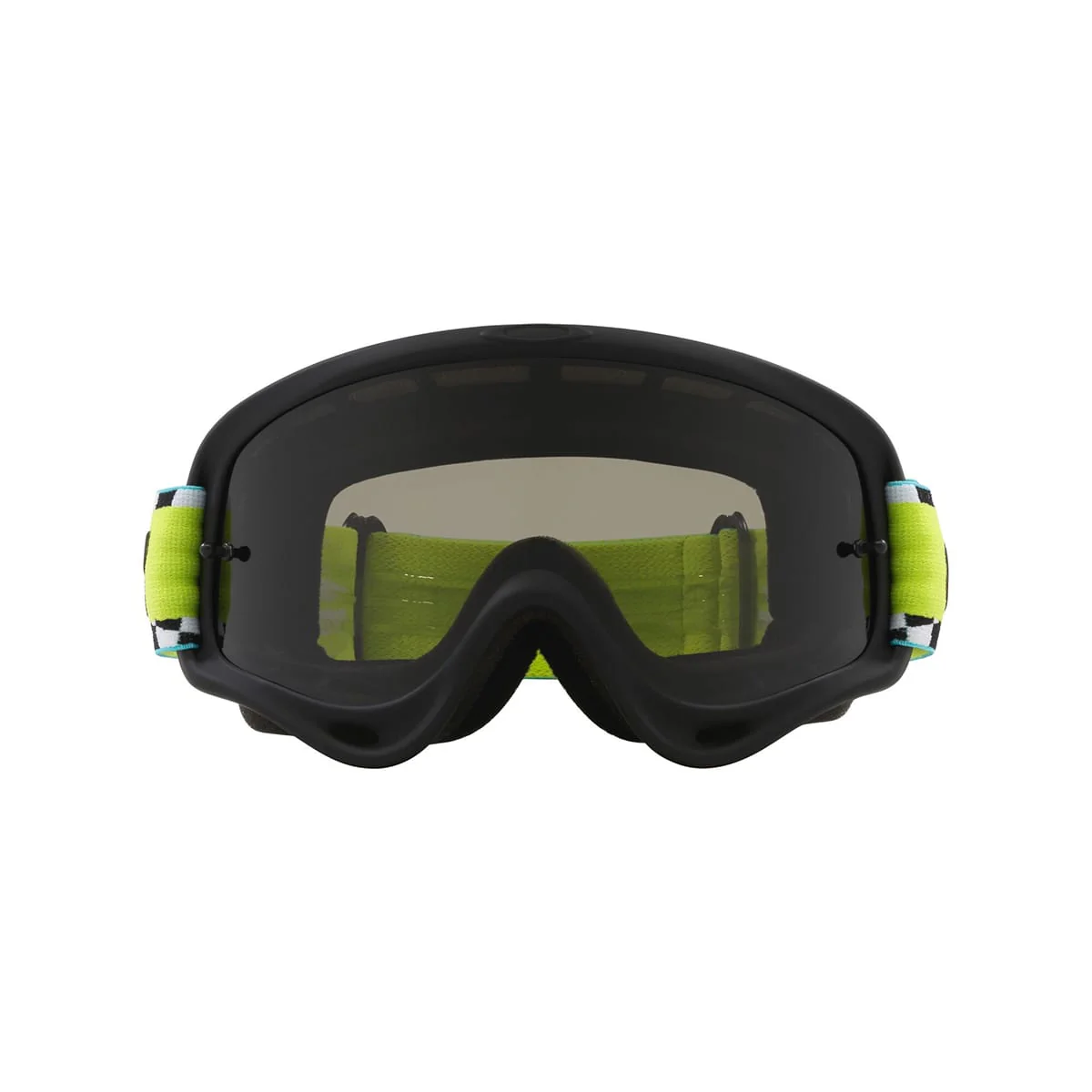 OAKLEY O Frame MX Teal Checks Screen Dunkelgrau Maske OO7029-83 - Image 2