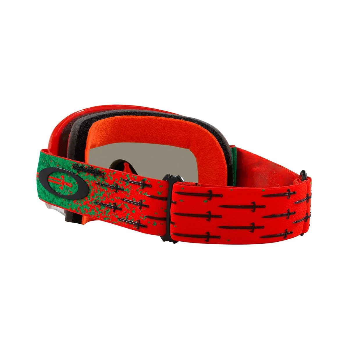 OAKLEY O Frame MX TLD Carrack Orange Screen Dunkelgrau Maske OO7029-77 - Image 4