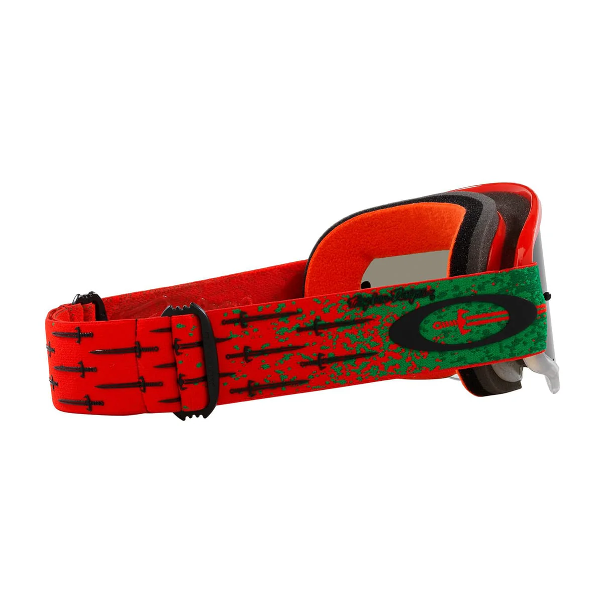 OAKLEY O Frame MX TLD Carrack Orange Screen Dunkelgrau Maske OO7029-77 - Image 5