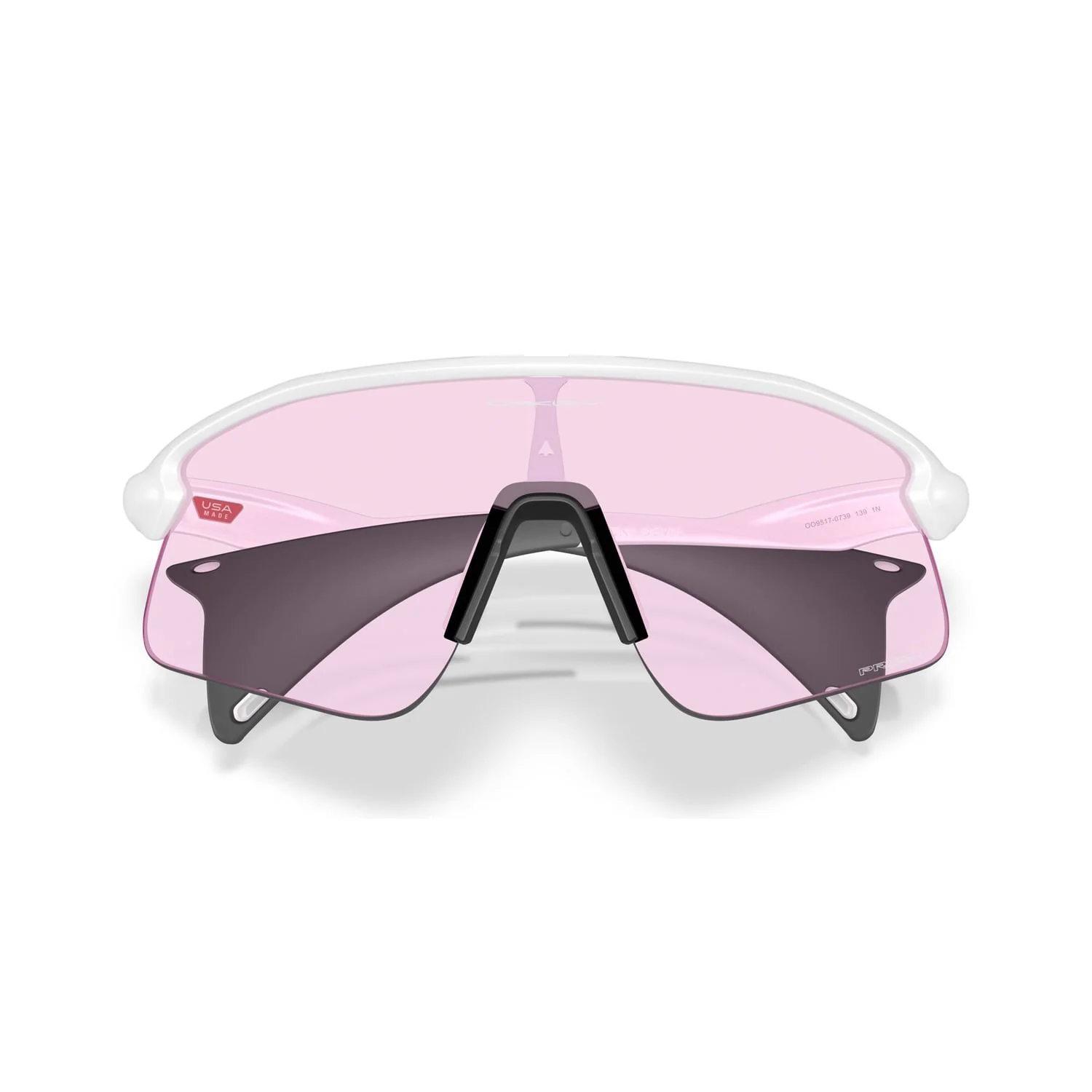 OAKLEY STUNT DEVIL Brille Weiß Matt Prizm Low Light - Image 8