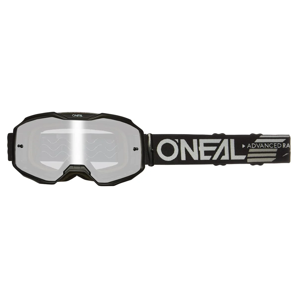 O'NEAL B-10 SOLID Maske Schwarz Silver Mirror Visier