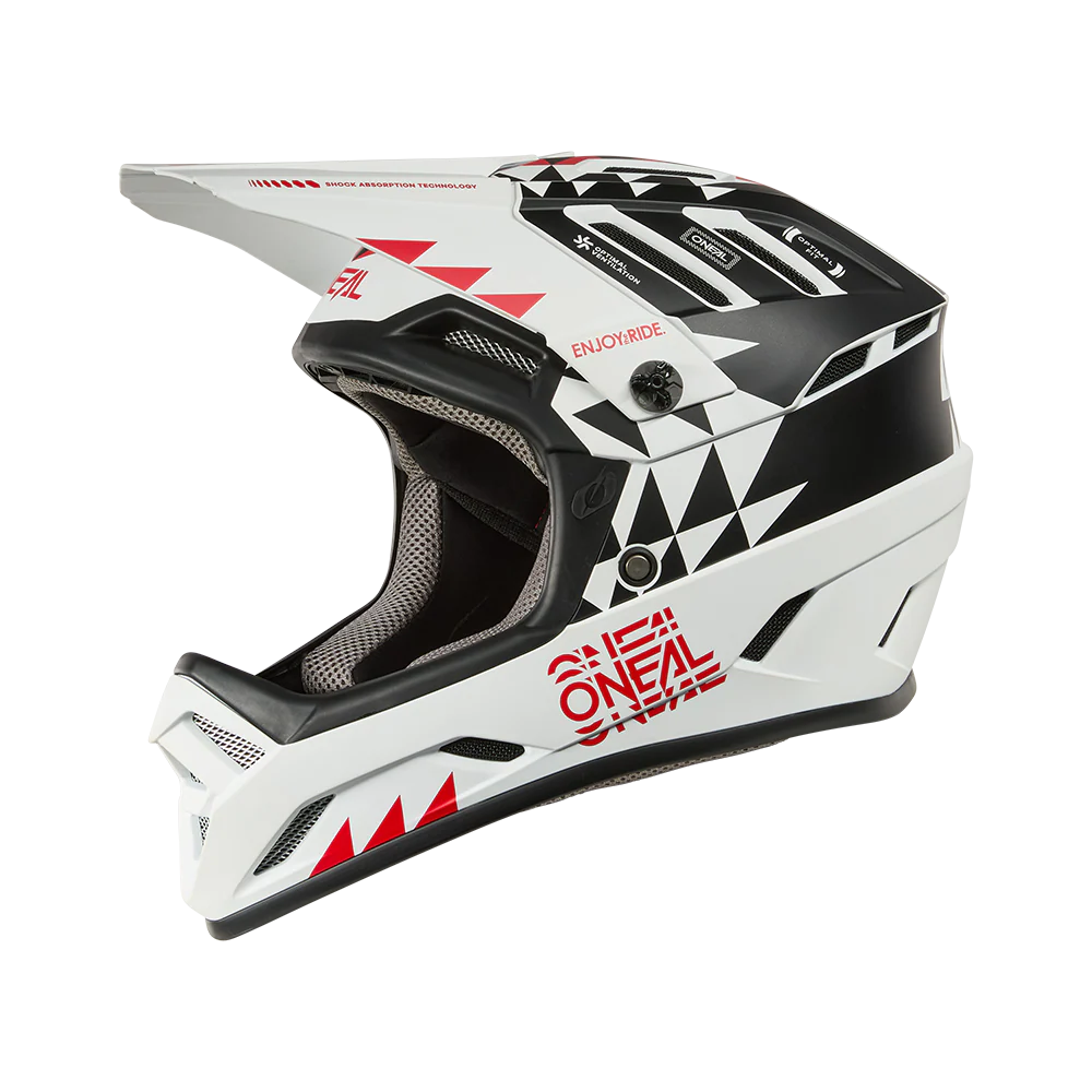 O'NEAL BACKFLIP KNOX MTB-Helm Weiß/Schwarz - Image 2
