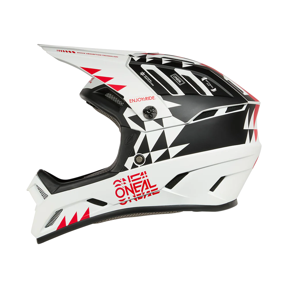 O'NEAL BACKFLIP KNOX MTB-Helm Weiß/Schwarz - Image 3