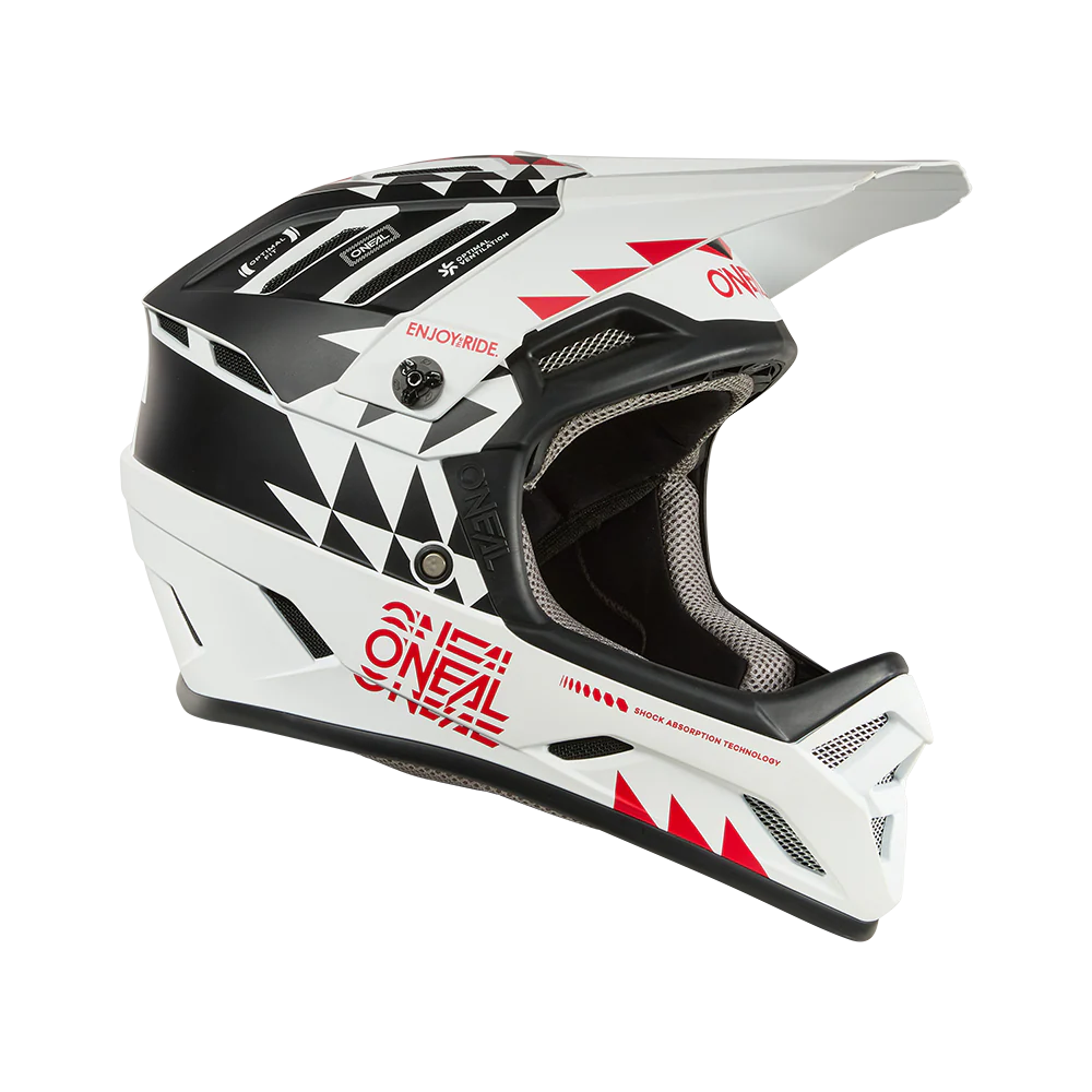 O'NEAL BACKFLIP KNOX MTB-Helm Weiß/Schwarz - Image 4