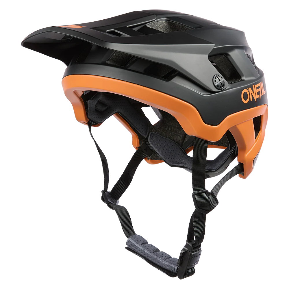 O'NEAL DEFENDER SOLID MTB-Helm Schwarz/Orange