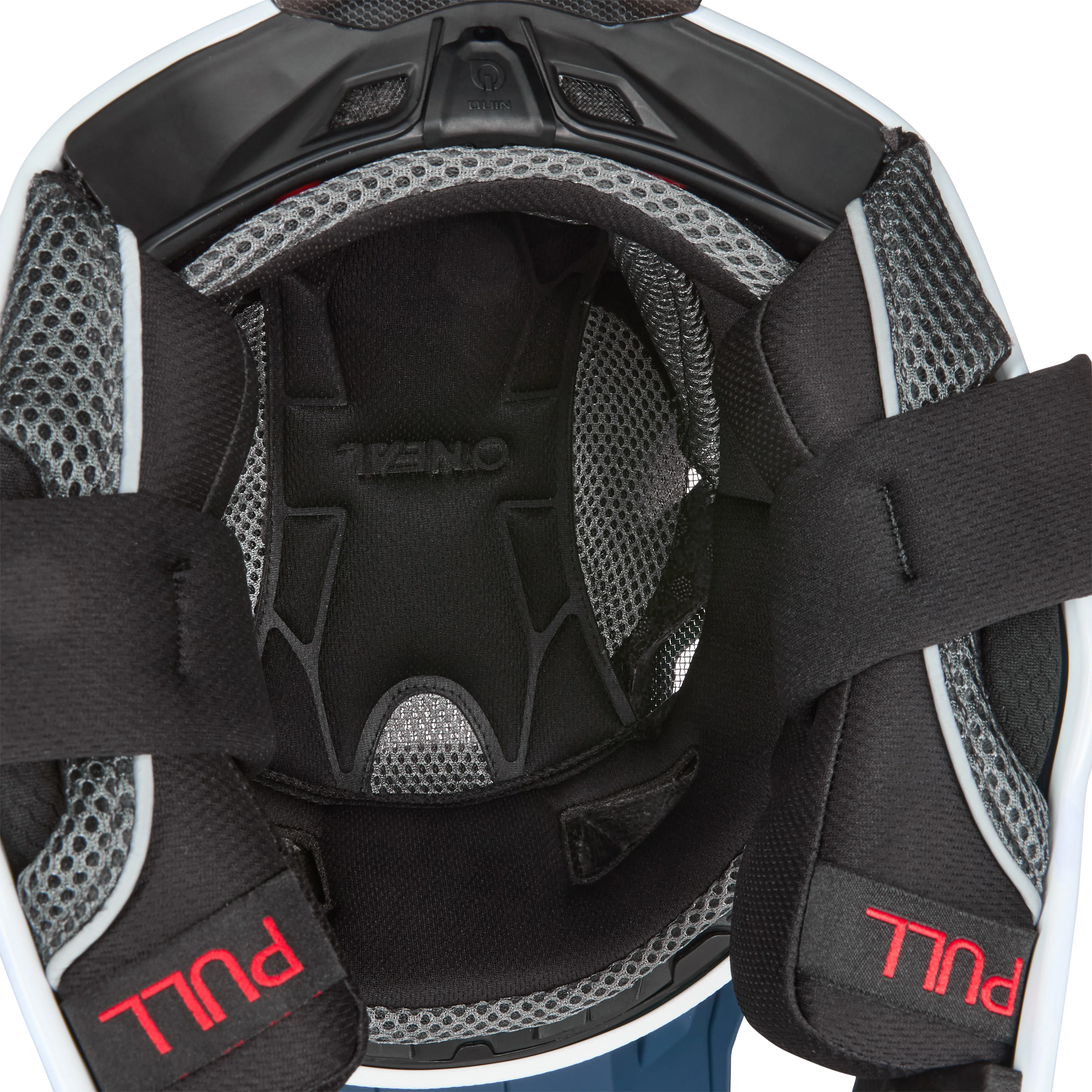 O'NEAL DHC KINI RED BULL 1.0 Mountainbike-Helm Weiß/Blau - Image 8