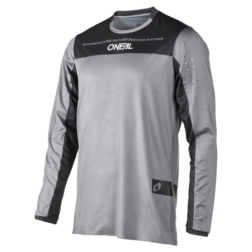 O'NEAL ELEMENT FR HYBRID Langarmtrikot Schwarz/Grau