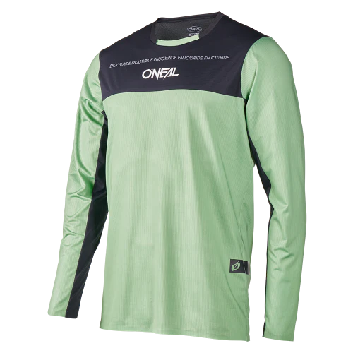 O'NEAL ELEMENT FR HYBRID Langarmtrikot Schwarz/Mint