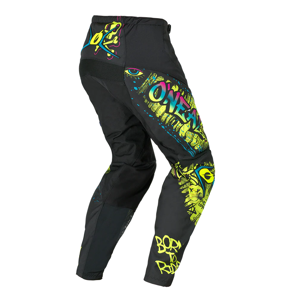 O'NEAL ELEMENT RANCID Junior Hose Schwarz/Gelb - Image 2