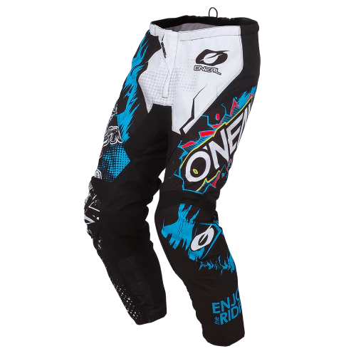 O'NEAL ELEMENT VILLAIN Junior Hose Schwarz/Weiß