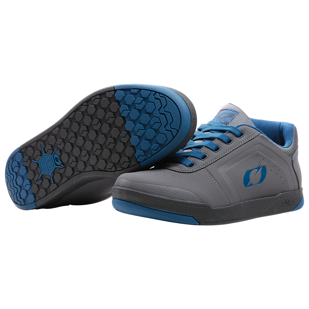 O'NEAL PINNED PRO FLAT MTB-Schuhe Grau/Blau